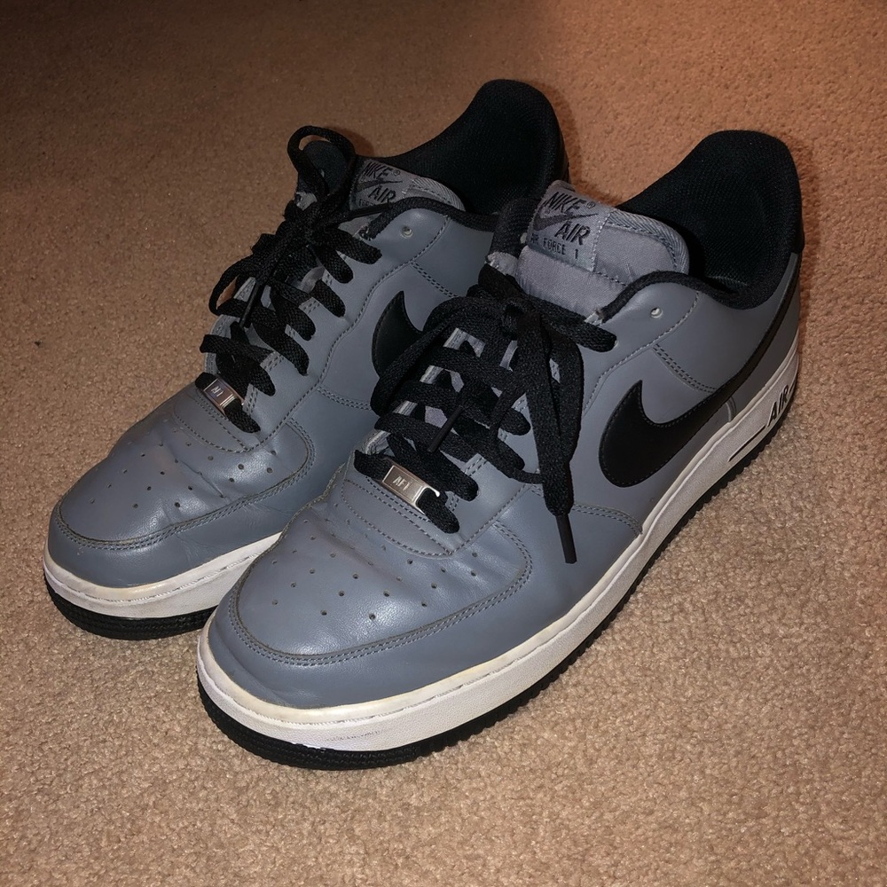 Nike Air Force one black and grey